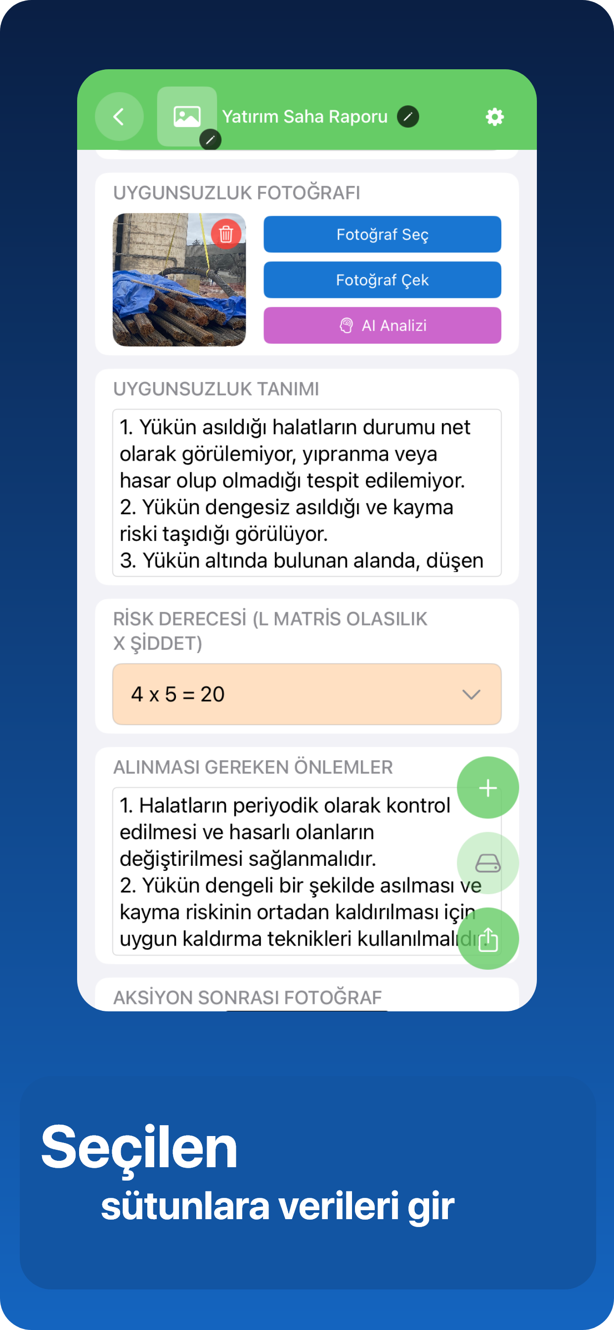 Dijital Rapor: İSG