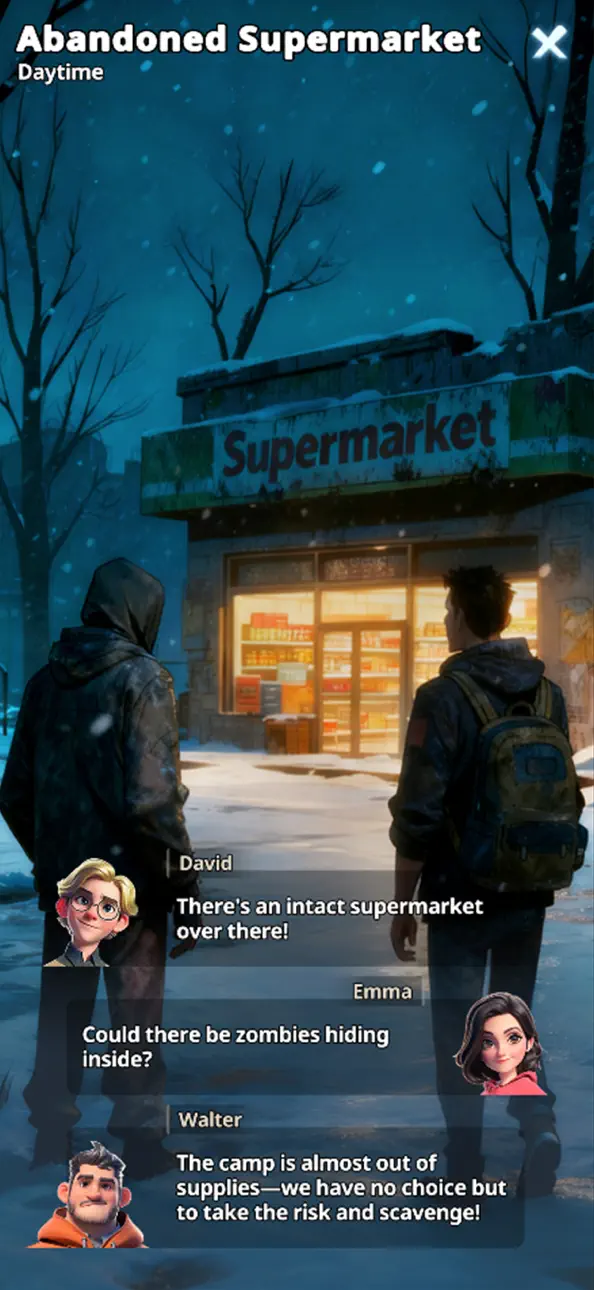 My War: Frozen Survival iOS Mod IPA screenshot 1 - iOS game interface