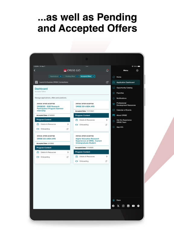ORISE GO: Launch a STEM Career iPad screenshot 6 - Education app
