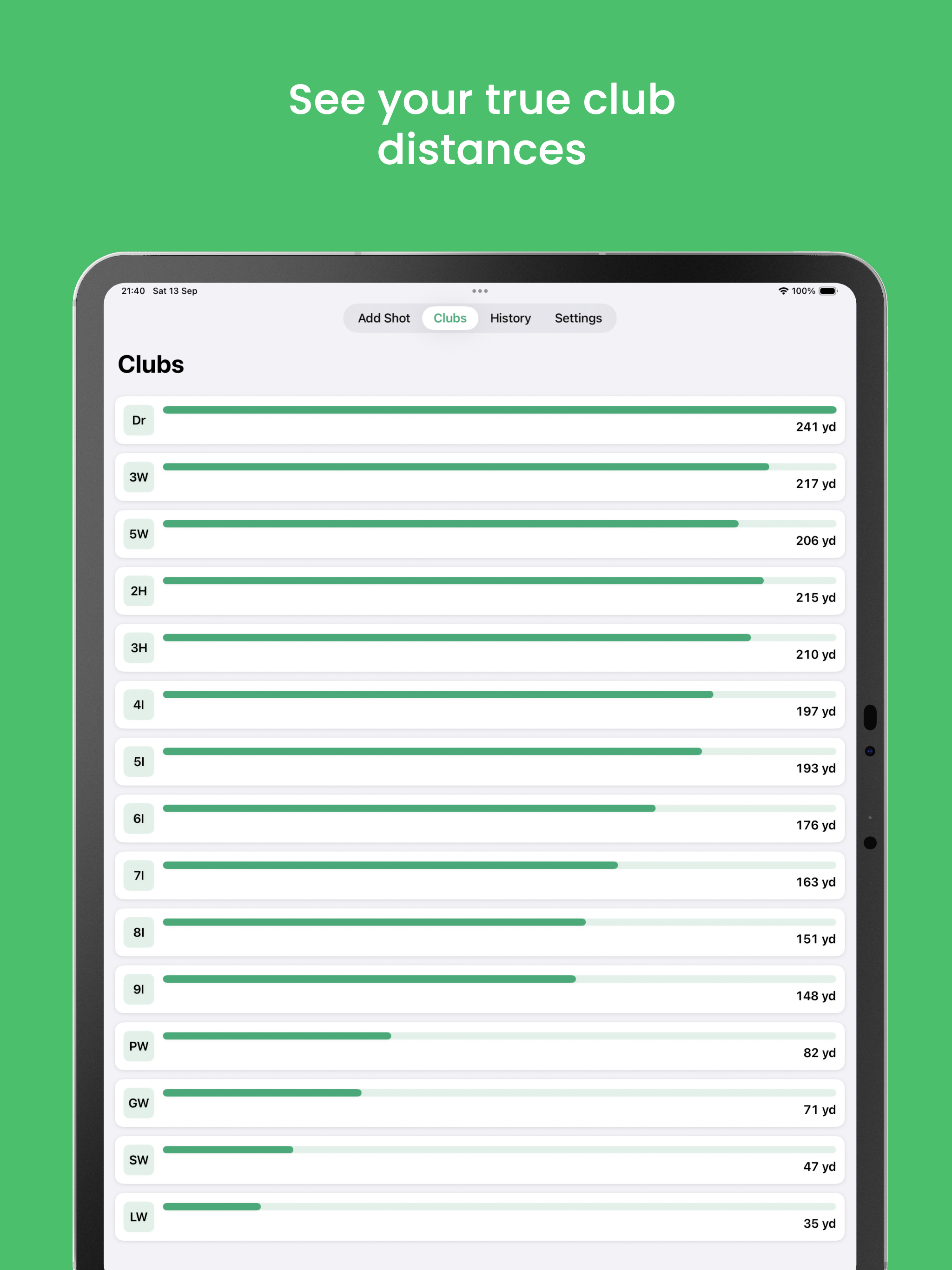 Yardlytics - Golf stat tracker screenshot 9