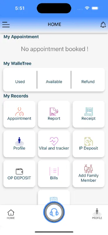Hiranandani Patient Portal screenshot 1 of 2