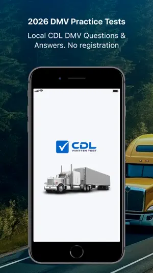 CDL DMV Written Test screenshot 1