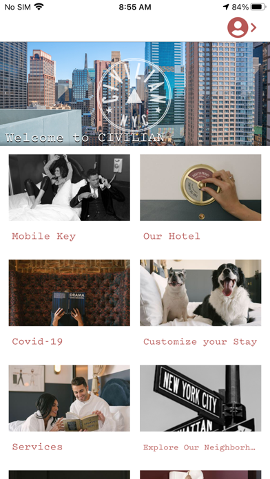 CIVILIAN Hotel Screenshot
