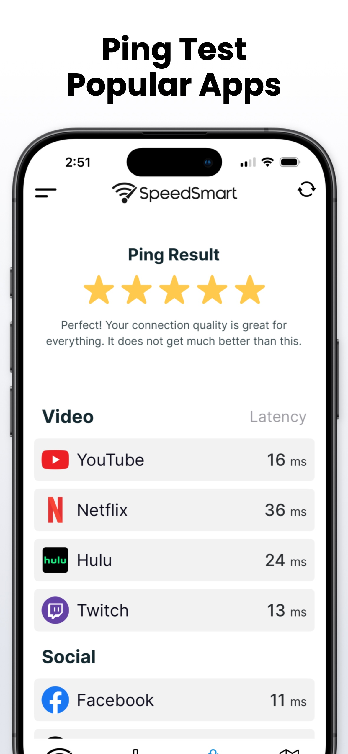 Speed Test SpeedSmart Internet