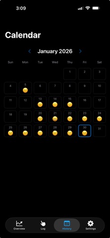 MoodWidget: One-Tap Mood Log screenshot