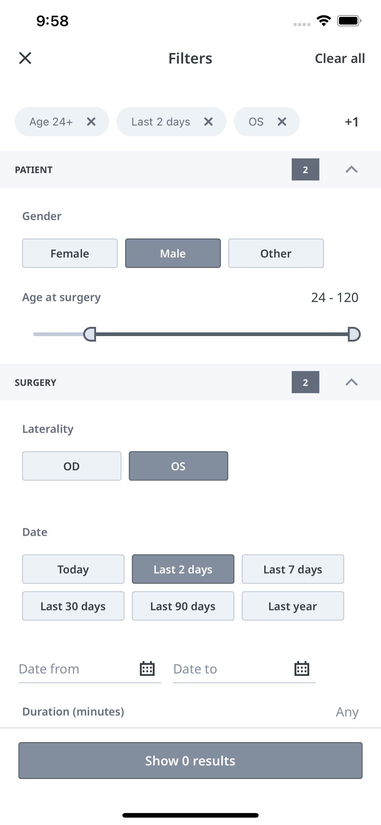 Surgery Optimizer
