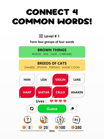 Words - Connections Word Gameのおすすめ画像2