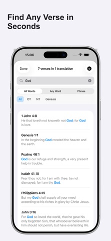 JustBible - Read & Learn Screenshot 2 of 10