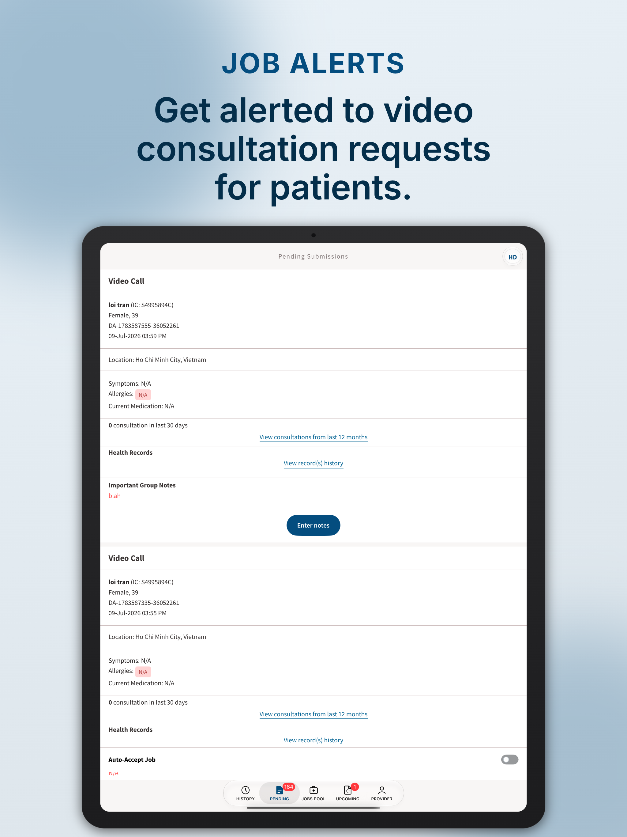 DA - Provider screenshot 5