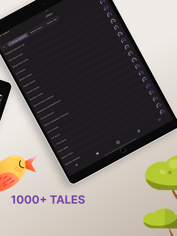 Fairy Tales World: Kid Stories iPad screenshot 2 - Book app