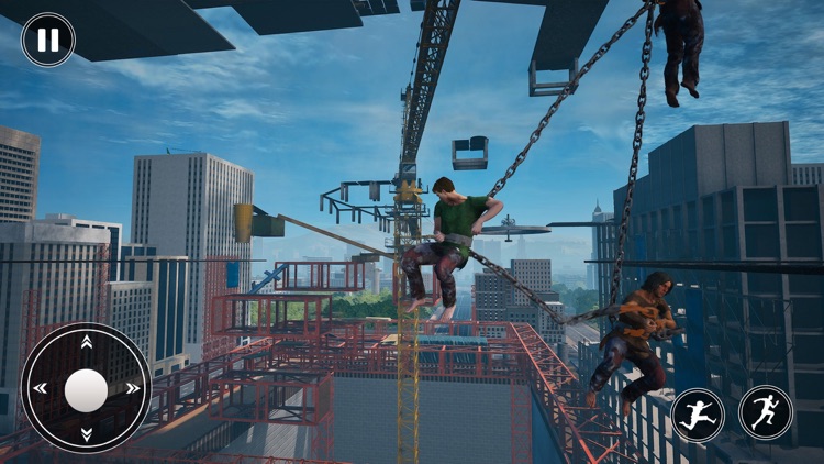 Chained UP Together Parkour 3D