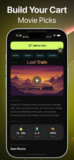 smartcart: movie simulator screenshot 2