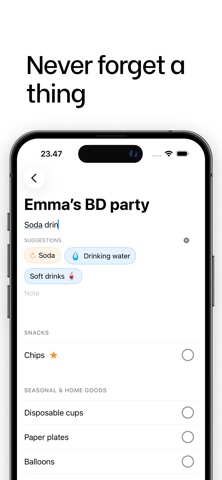 Buyzer: Grocery Shopping List screenshot