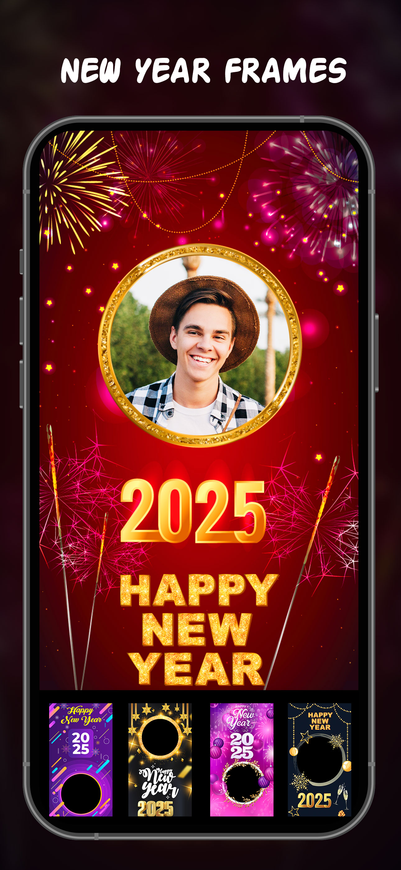 New Year Photo Frames 2026 app