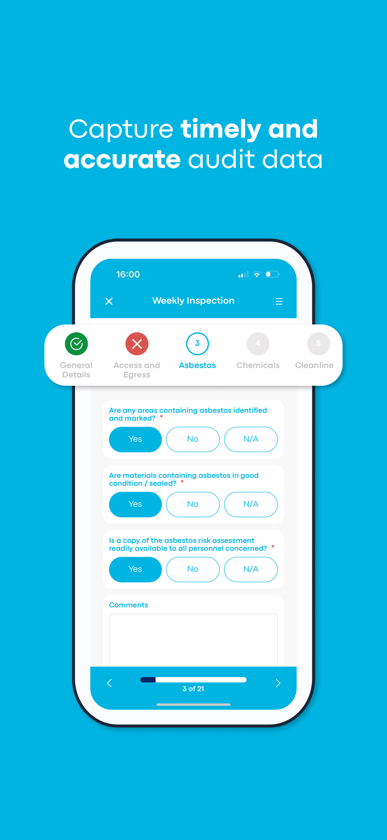 Notify Audits and Inspections