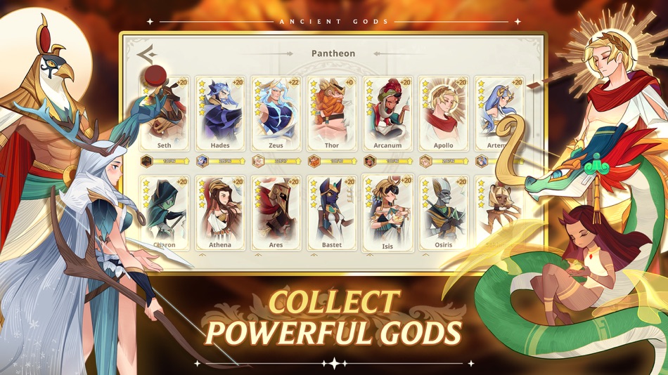 #3. Ancient Gods: Deckbuilding RPG (iOS) By: Linh Lam Quang