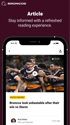 Brisbane Broncos screenshot 4