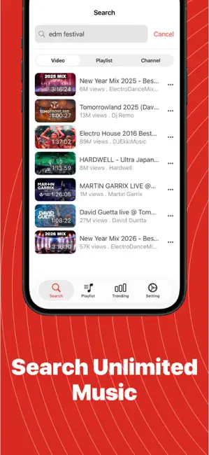 Music Tube - Mp3 Video Player iPhone screenshot 3