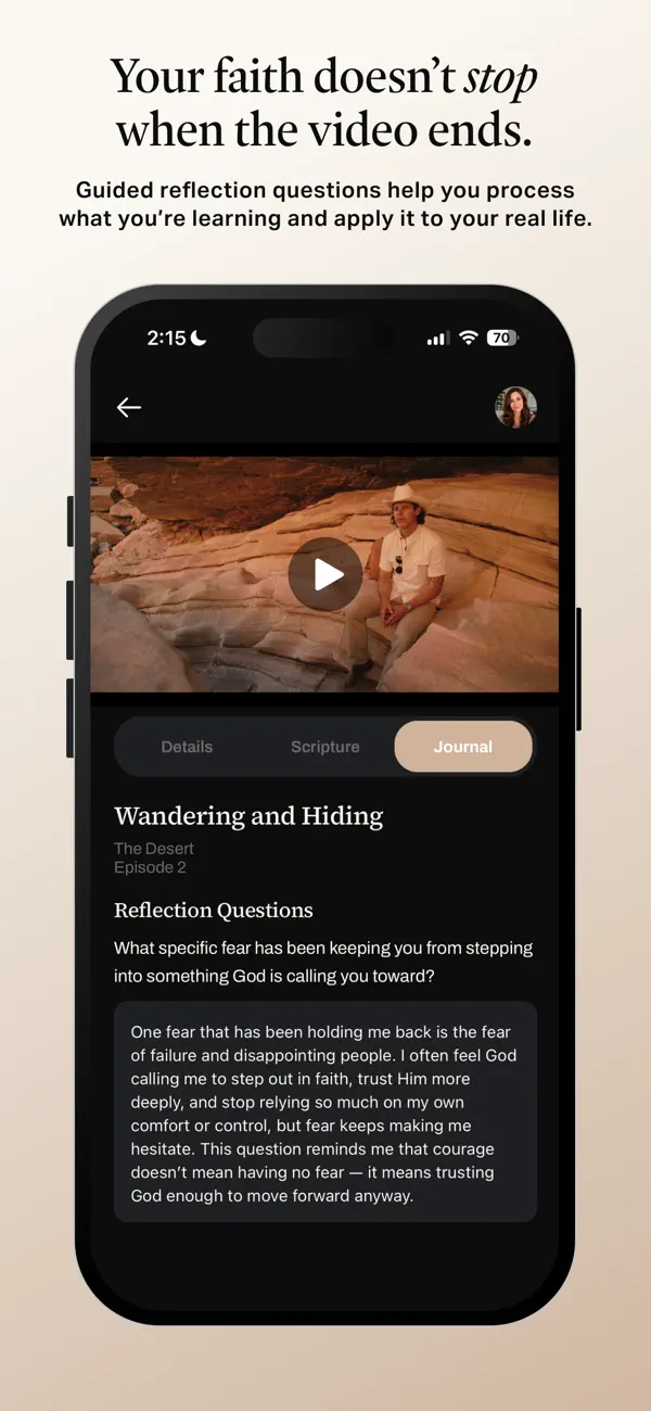 Screenshot #3 pour QAVA: Quiet Time Companion
