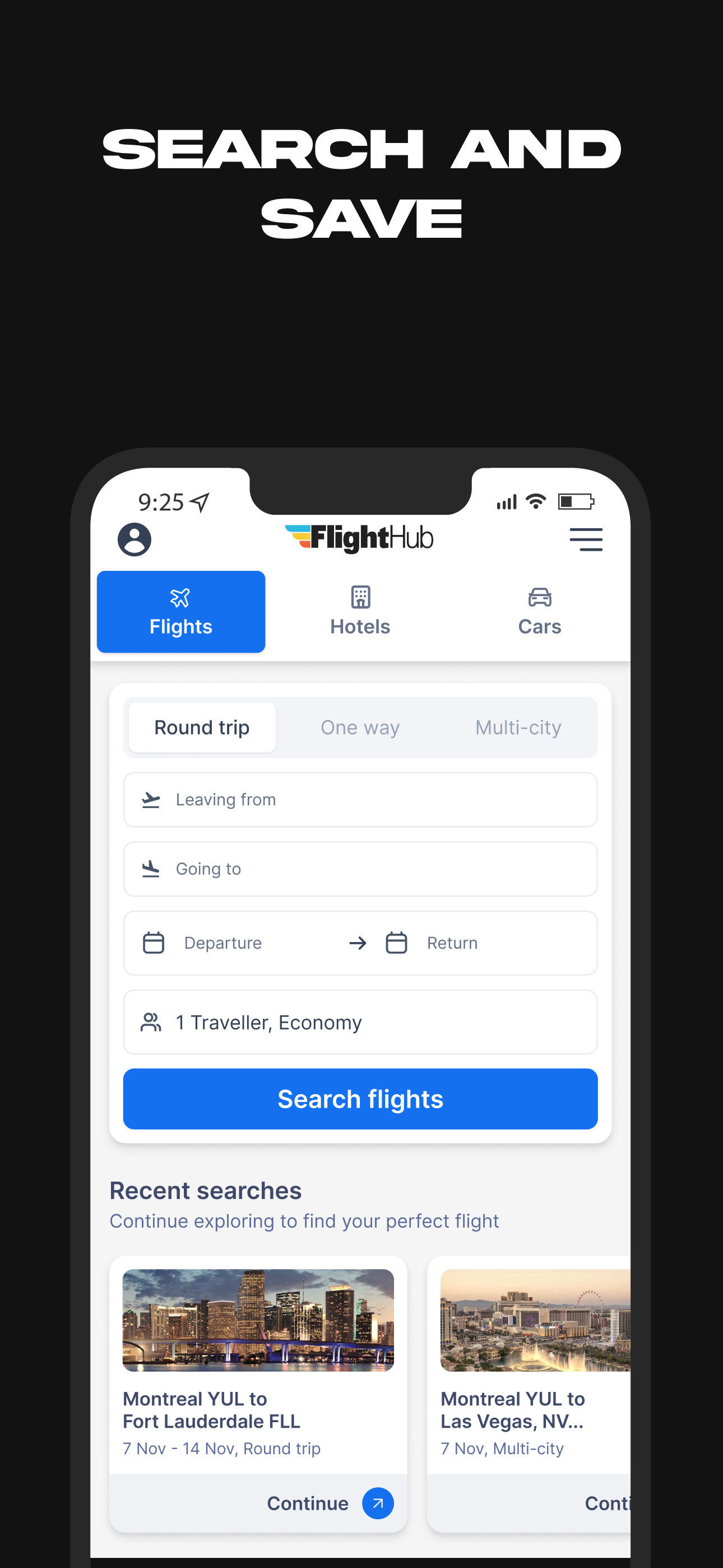 FlightHub - Find Travel Deals screenshot 3