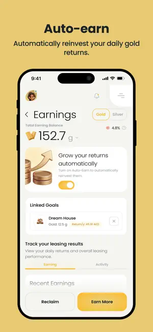 OGold Wallet: Buy Gold・Silver iPhone screenshot 3