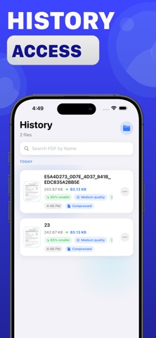 PDF Compressor - Reduce Size Screenshot 6 of 8