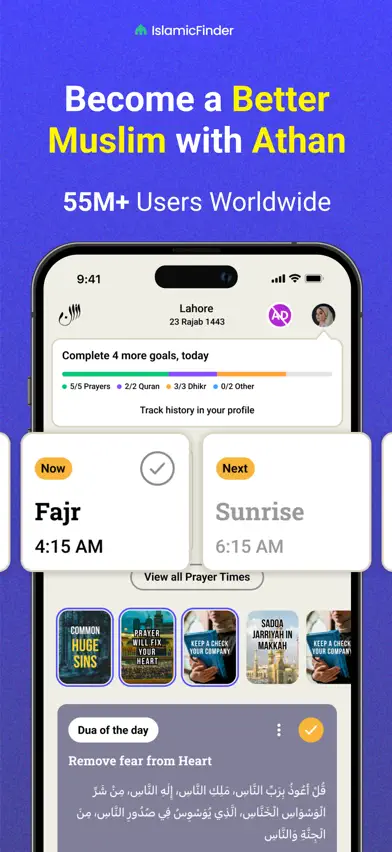 Athan: Prayer Times in USA screenshot 1
