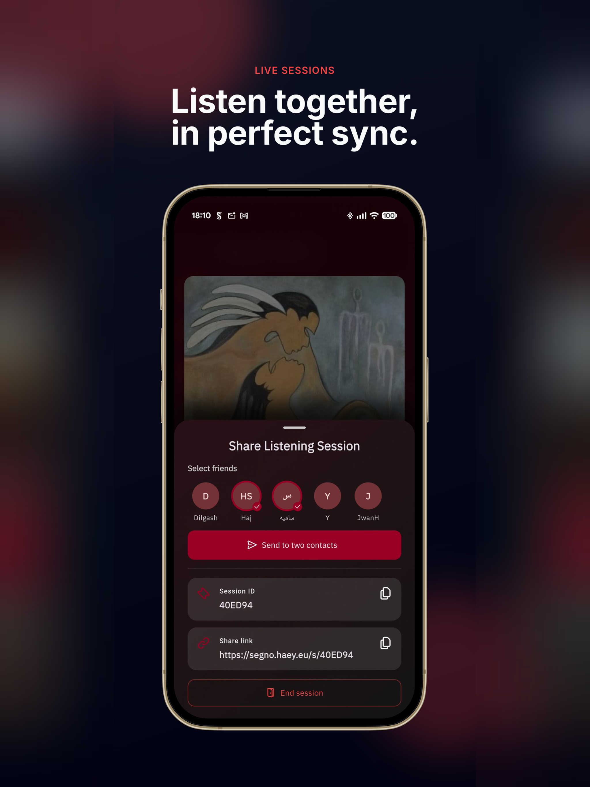 Segno: Listen Together