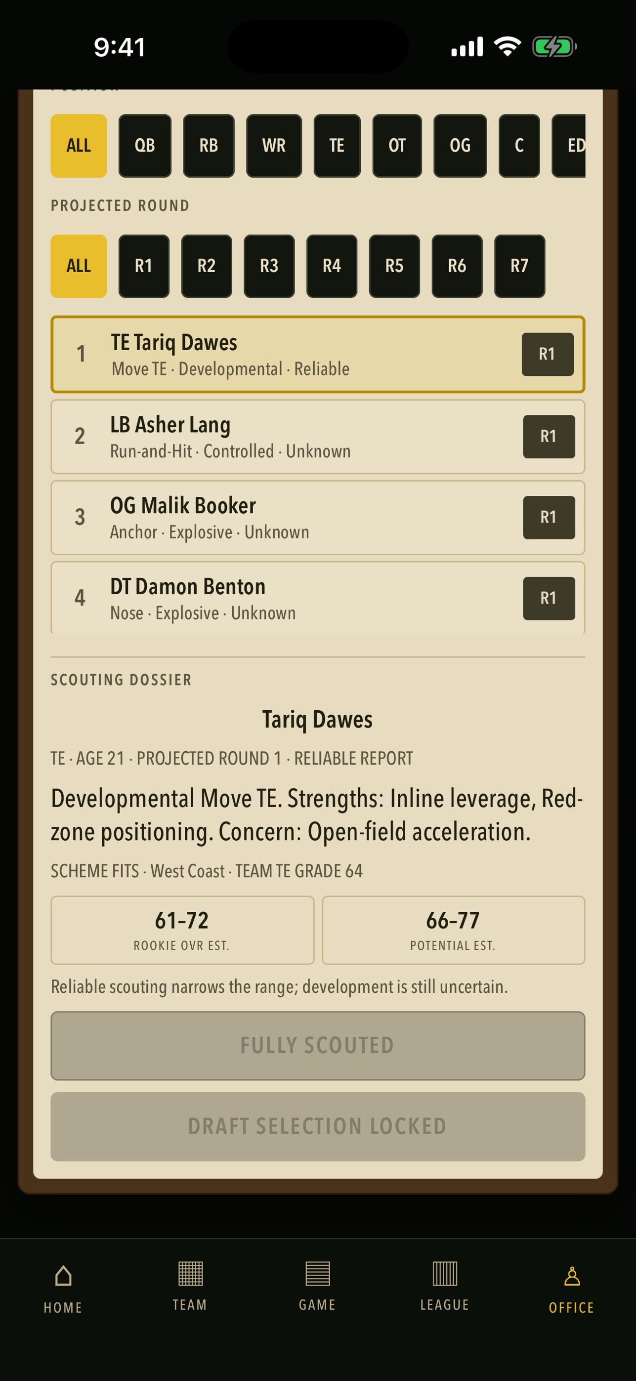 Screenshot 5 of CALL SHEET: Football Coach