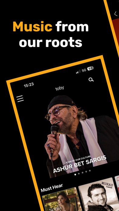 Toby.Audio app screenshot