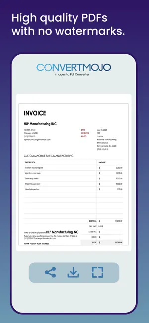 JPG to PDF Converter by CM screenshot 4