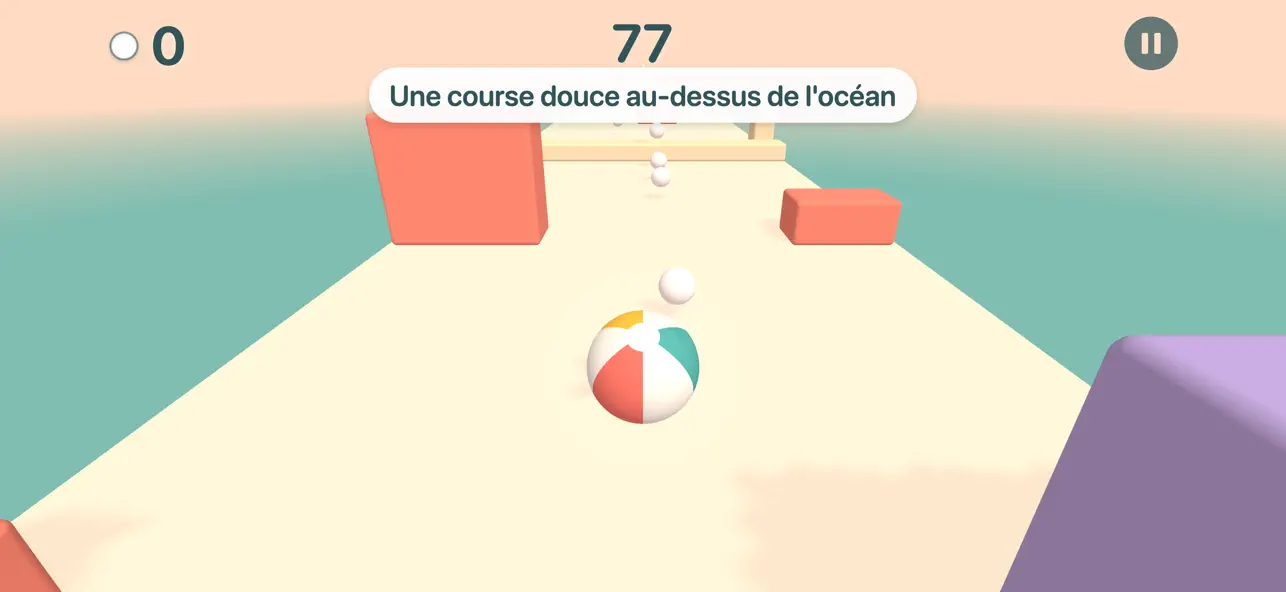 Screenshot #1 pour Cozy Ball – Course zen