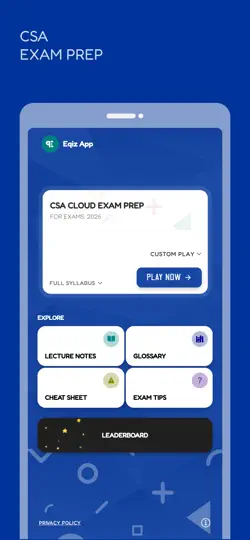 CSA Cloud Prep: With AI iPhone Screenshot 1