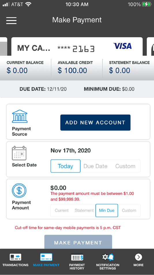 #4. CW Card Controls (iOS) 由: Central Willamette CCU