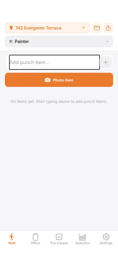 RapidPunch - Punch List screenshot 5