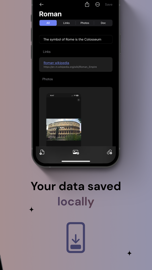 #4. TidySpace: Links, Photos, Docs (iOS) 由: Emanuele Di Pietro