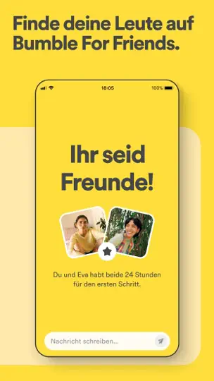Screenshot von Bumble For Friends: Neue Leute auf dem iPhone 6