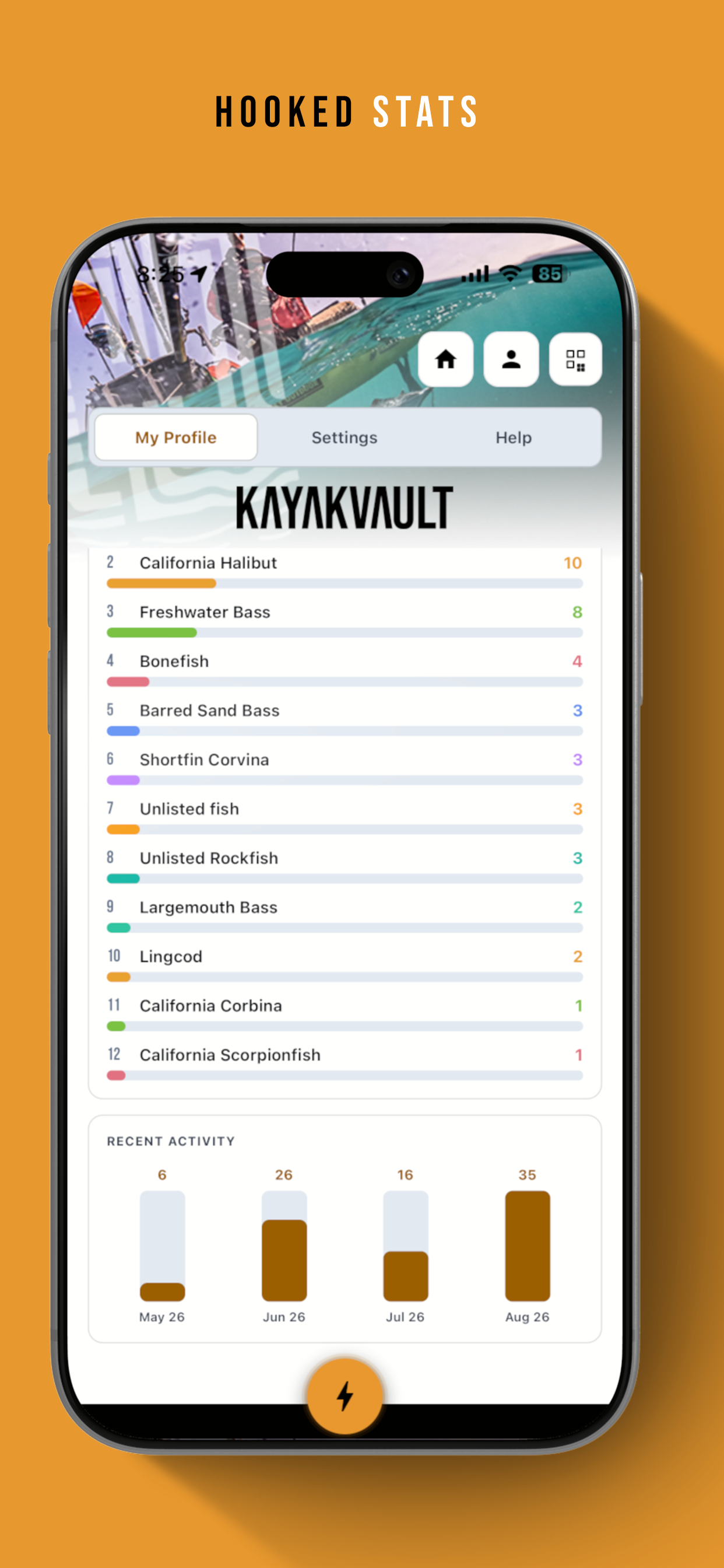 Hooked Field App screenshot 8