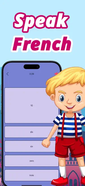 Numbers in French language screenshot 2