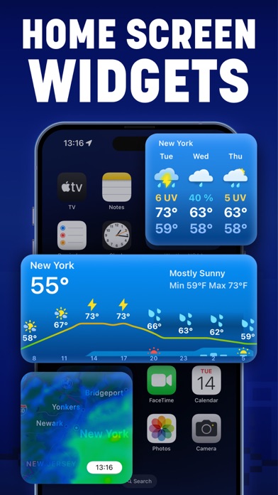 Weather Widgets for iPhone Screenshot