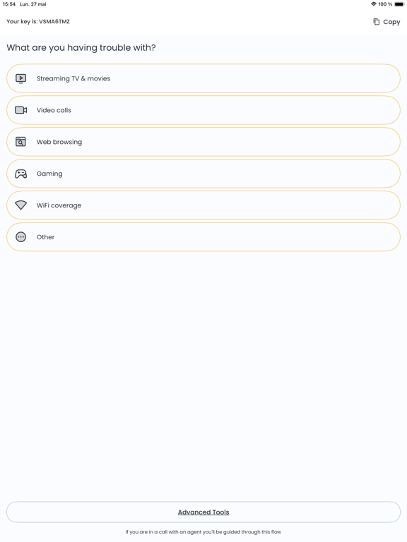 App screenshot