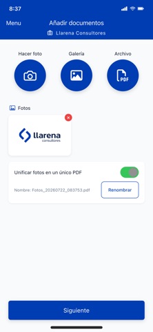 Llarena iPhone screenshot