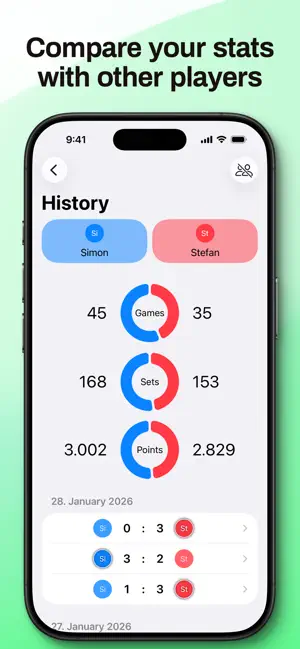 Table Tennis Scoreboard Pro screenshot 3