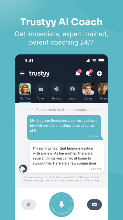 Trustyy: For Parents of Teens