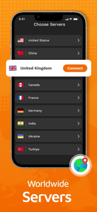 VPN: Secure Unlimited Proxy Screenshot 3 of 6