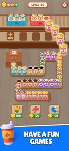 Coffee Sort: Packing Games Screenshot 1 of 4