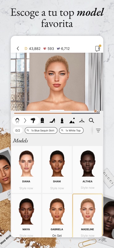 DREST: Juegos de Vestir y Moda screenshot 2