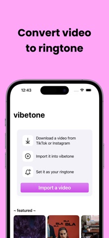 vibetone - video ringtones Screenshot 2 of 4