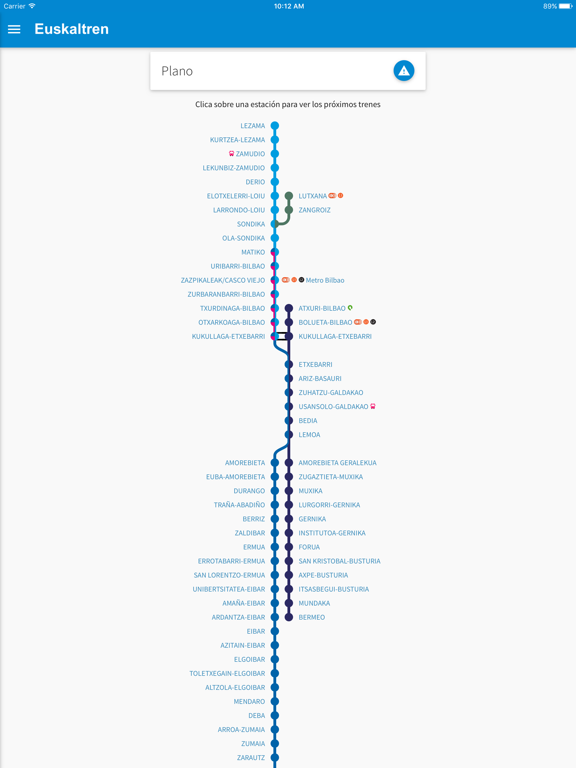 Screenshot #6 pour Euskal Tren, Metro y Tranvía