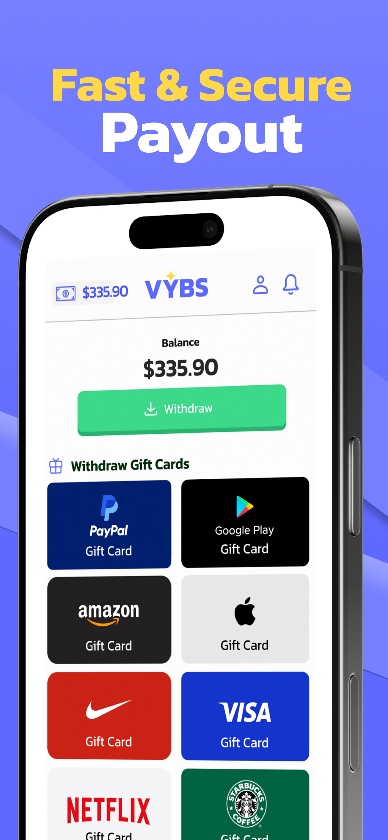 VYBS: Earn Real Rewards screenshot 3